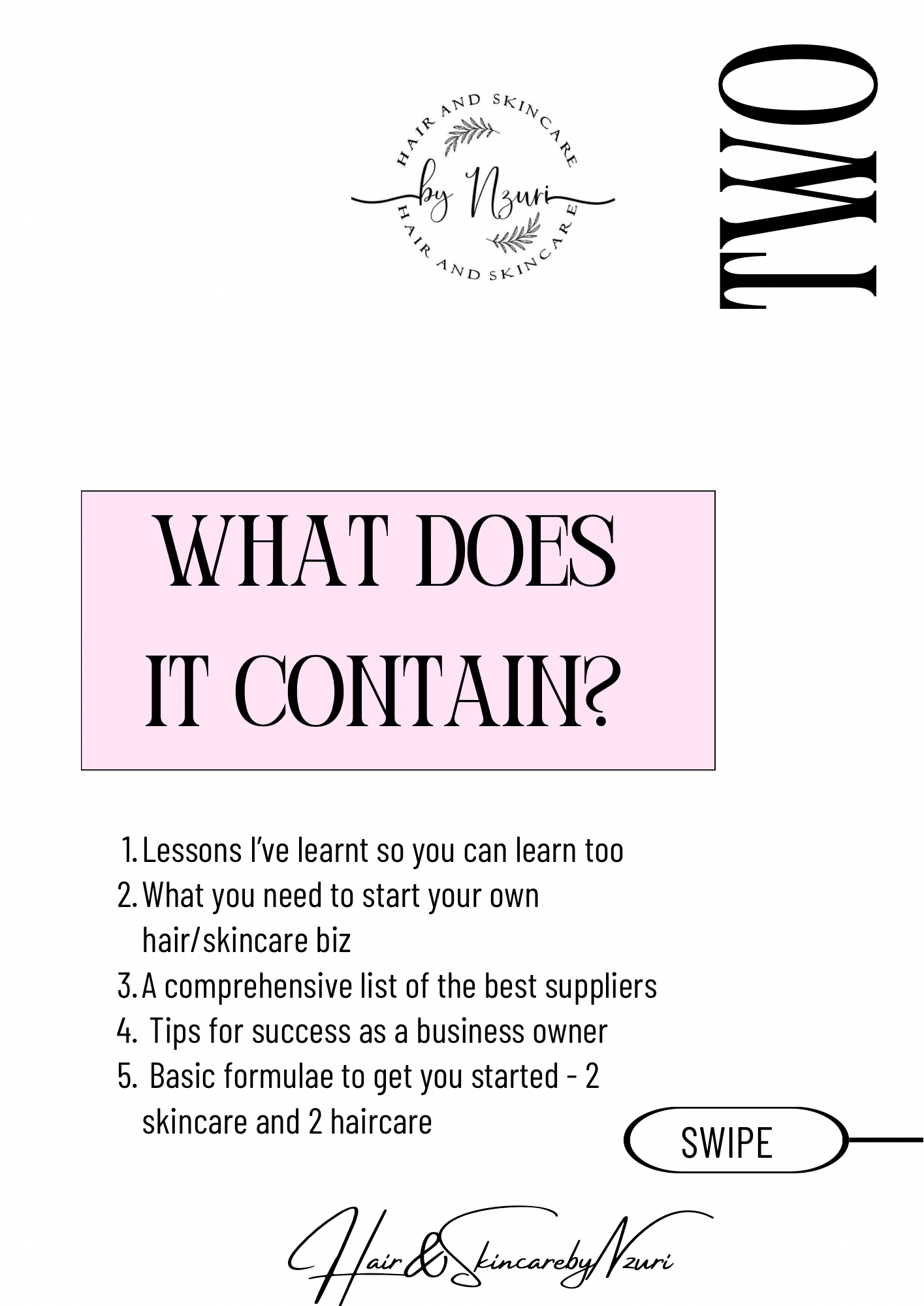 STARTING YOUR OWN HAIR/SKINCARE BUSINESS - ebook