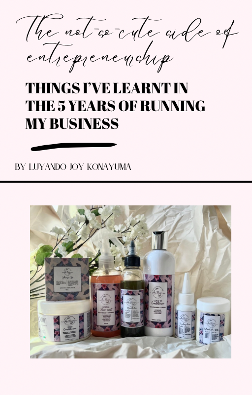 STARTING YOUR OWN HAIR/SKINCARE BUSINESS - ebook